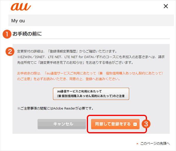 Before You Start Page