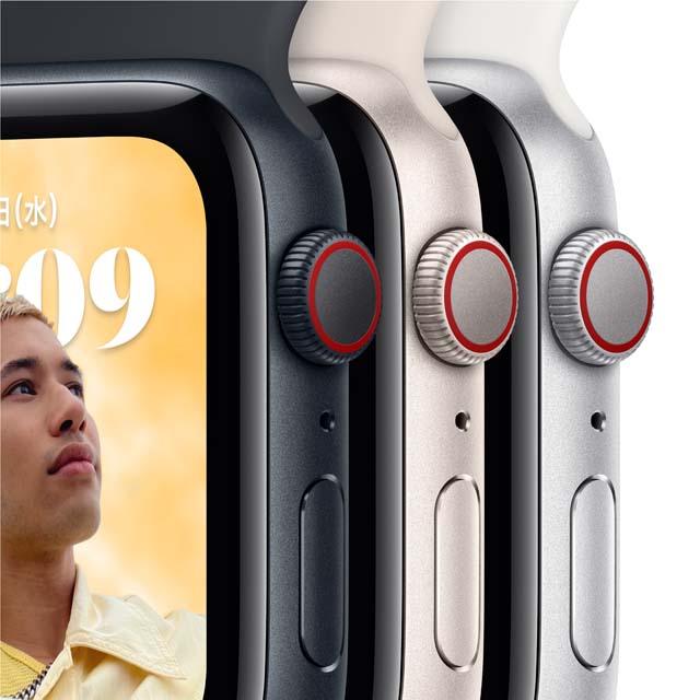 Apple Watch SE シルバーアルミニウムケース