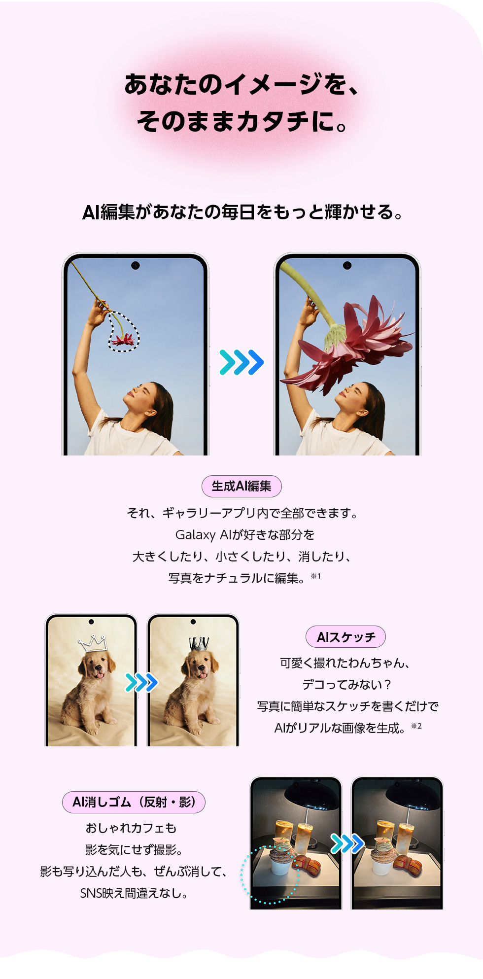 あなたのイメージを、そのままカタチに。